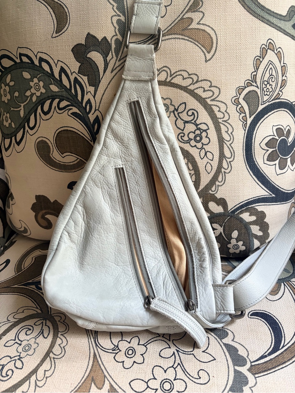 Latico Leather Sling Bag (Sm) Sky Blue